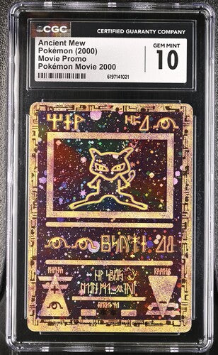 Ancient Mew - Pokemon Movie 2000 - Movie Promo - CGC GEM MINT 10