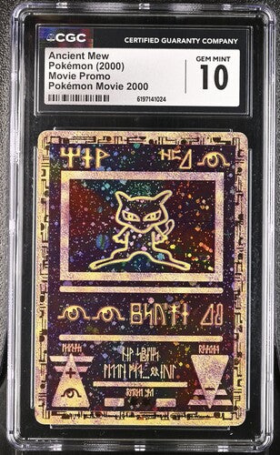 Ancient Mew - Pokemon Movie 2000 - Movie Promo - CGC GEM MINT 10