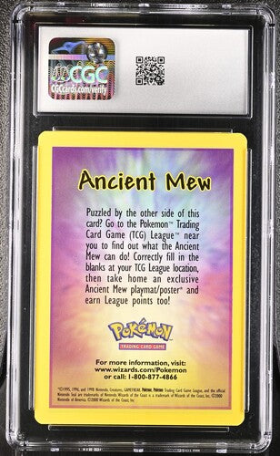 Ancient Mew - Pokemon Movie 2000 - Insert Card - CGC MINT 9