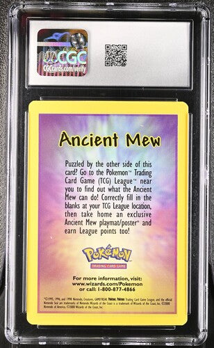 Ancient Mew - Pokemon Movie 2000 - Insert Card - CGC GEM MINT 10