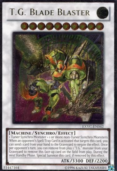 T.G. Blade Blaster - EXVC-EN042 - Ultimate Rare - Unlimited available at 401 Games Canada