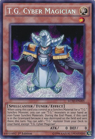 T.G. Cyber Magician - LC5D-EN205 - Secret Rare - 1st Edition available at 401 Games Canada