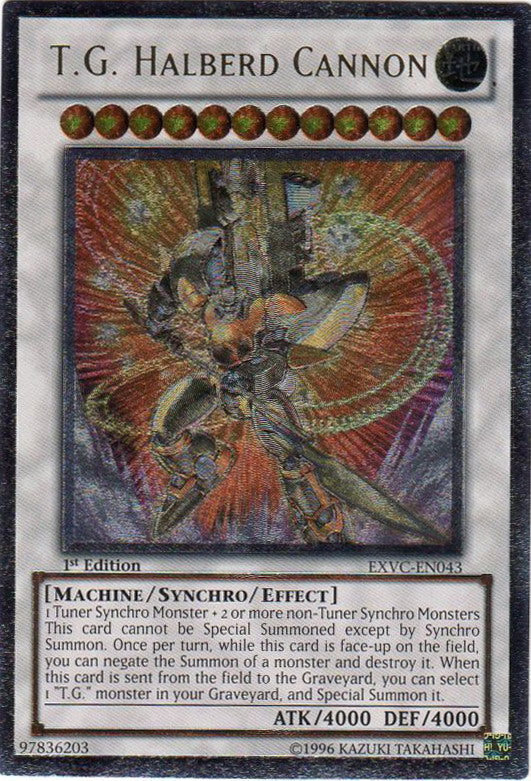T.G. Halberd Cannon - EXVC-EN043 - Ultimate Rare - 1st Edition available at 401 Games Canada