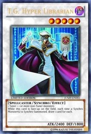 T.G. Hyper Librarian - JUMP-EN051 - Ultra Rare available at 401 Games Canada