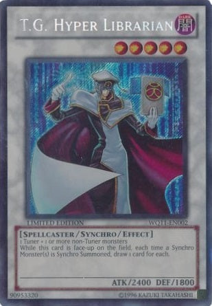 T.G. Hyper Librarian - WQ11-EN002 - Secret Rare available at 401 Games Canada