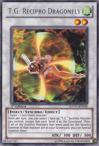 T.G. Recipro Dragonfly - EXVC-EN039 - Rare - 1st Edition available at 401 Games Canada