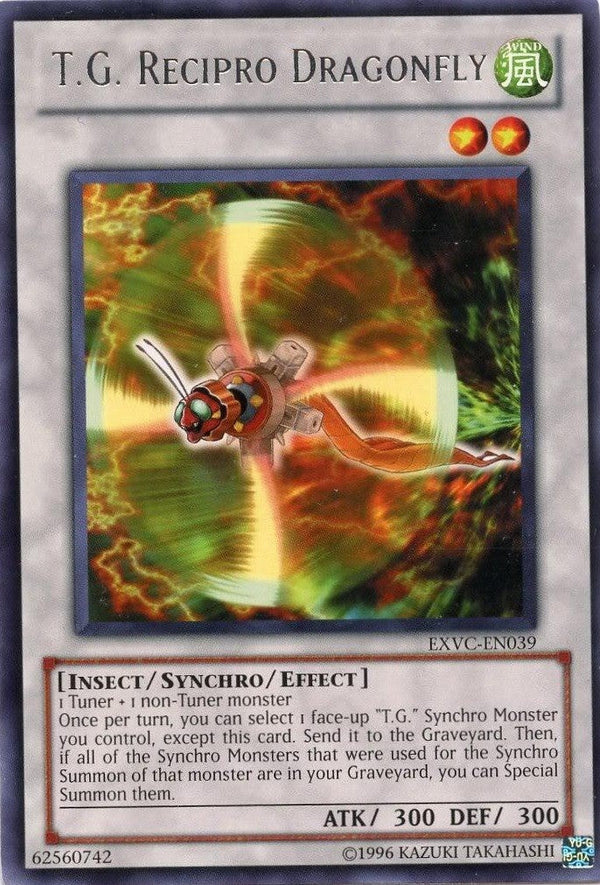 T.G. Recipro Dragonfly - EXVC-EN039 - Rare - Unlimited available at 401 Games Canada