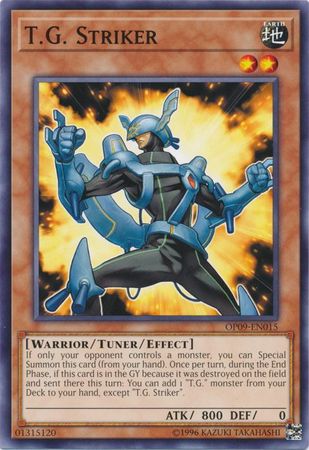 T.G. Striker - OP09-EN015 - Common available at 401 Games Canada