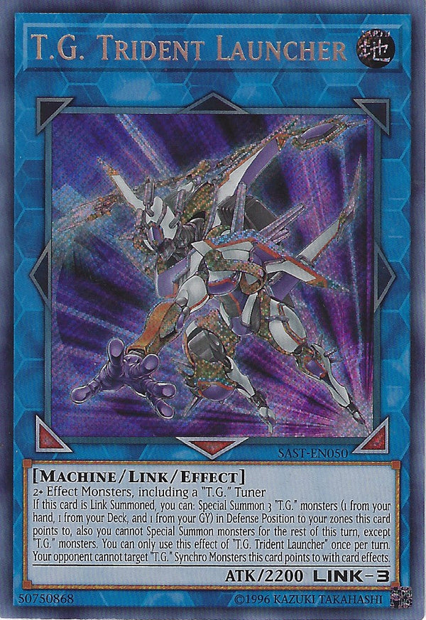 T.G. Trident Launcher - SAST-EN050 - Secret Rare - Unlimited available at 401 Games Canada