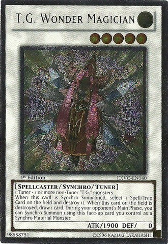 T.G. Wonder Magician - EXVC-EN040 - Ultimate Rare - 1st Edition available at 401 Games Canada