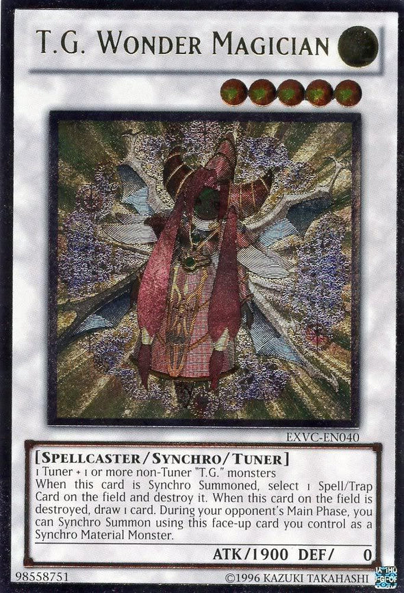 T.G. Wonder Magician - EXVC-EN040 - Ultimate Rare - Unlimited available at 401 Games Canada