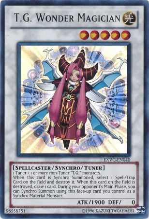 T.G. Wonder Magician - EXVC-EN040 - Ultra Rare - Unlimited available at 401 Games Canada