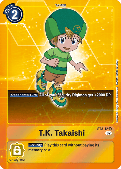 T.K. Takaishi - Alternative Art - ST3-12 - Rare available at 401 Games Canada