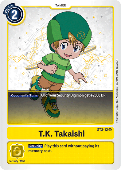 T.K. Takaishi - ST3-12 - Rare available at 401 Games Canada