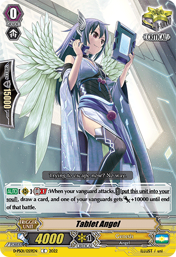 Tablet Angel - D-PS01/059 - Common available at 401 Games Canada