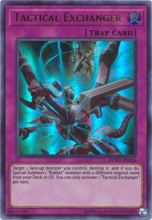 Tactical Exchanger - DUPO-EN026 - Ultra Rare - Unlimited available at 401 Games Canada