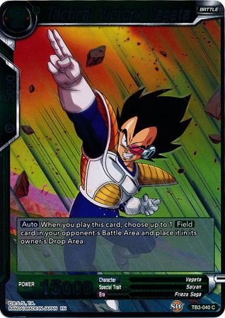 Tactical Victory Vegeta (FOIL) available at 401 Games Canada