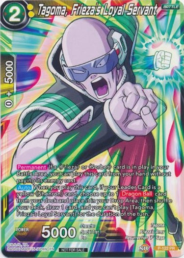 Tagoma, Frieza's Loyal Servant - P-122 - Promo (Foil) available at 401 Games Canada