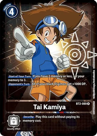 Tai Kamiya - BT2-089 - (Official Tournament Pack Vol.3) available at 401 Games Canada