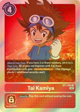 Tai Kamiya (Resurgence Booster Reprint) - BT1-085 - Rare (Foil) available at 401 Games Canada