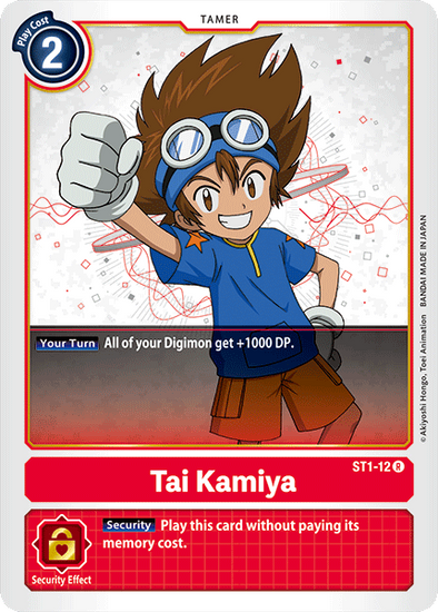 Tai Kamiya - ST1-12 - Rare available at 401 Games Canada