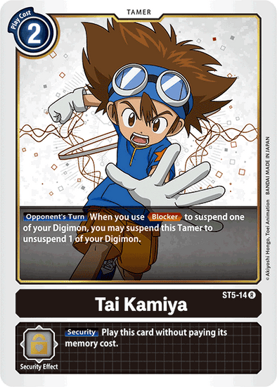 Tai Kamiya - ST5-14 - Rare available at 401 Games Canada