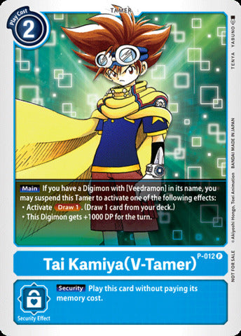 Tai Kamiya (V-Tamer) - P-012 - Promo available at 401 Games Canada