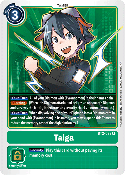 Taiga - BT2-088 - Rare available at 401 Games Canada