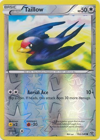 Taillow - 102/146 - Common - Reverse Holo available at 401 Games Canada