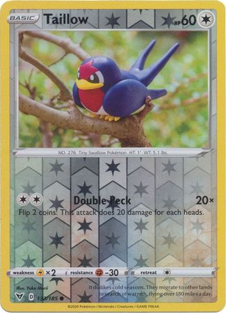 Taillow - 133/185 - Common - Reverse Holo available at 401 Games Canada