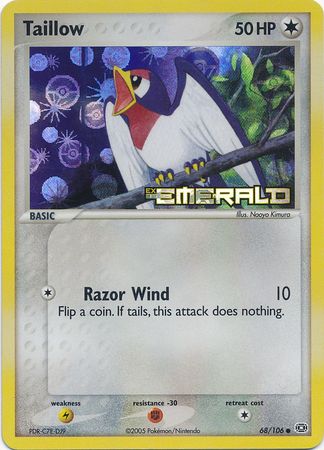 Taillow - 68/106 - Common - Reverse Holo available at 401 Games Canada