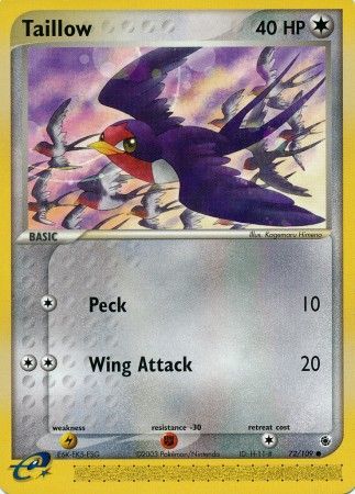 Taillow - 72/109 - Common available at 401 Games Canada