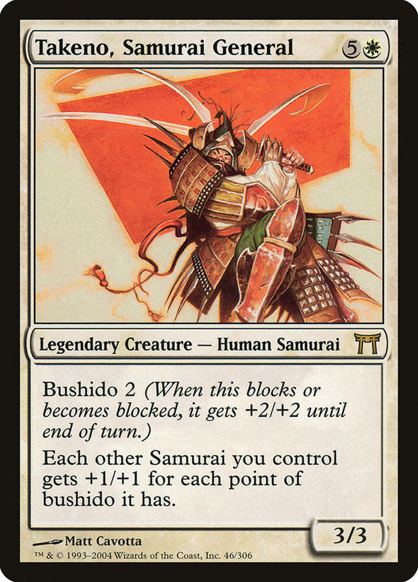 Takeno, Samurai General (CHK) available at 401 Games Canada