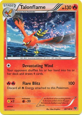 Talonflame - 28/146 - Alternate Holo - Promo available at 401 Games Canada