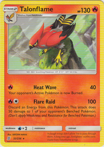 Talonflame - 32/236 - Rare available at 401 Games Canada