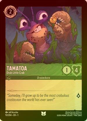 Tamatoa (Drab Little Crab) - 92/204 - Uncommon (Foil) available at 401 Games Canada