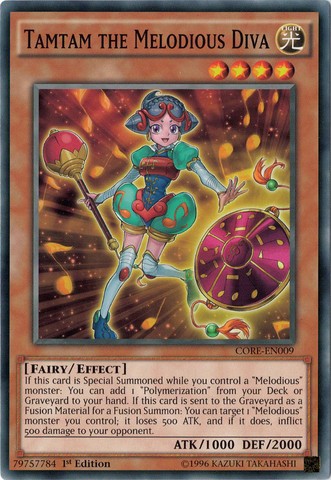 Tamtam the Melodious Diva - CORE-EN009 - Common - 1st Edition available at 401 Games Canada