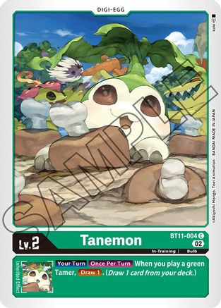 Tanemon - BT11-004 - Common available at 401 Games Canada