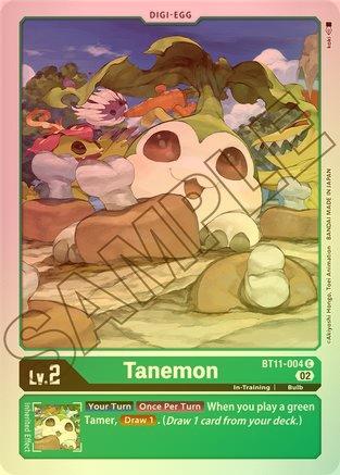 Tanemon (Foil) - BT11-004 - Common available at 401 Games Canada