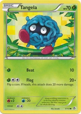 Tangela - 1/113 - Common available at 401 Games Canada