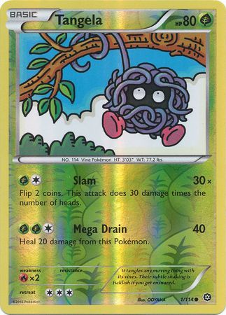 Tangela - 1/114 - Common - Reverse Holo available at 401 Games Canada