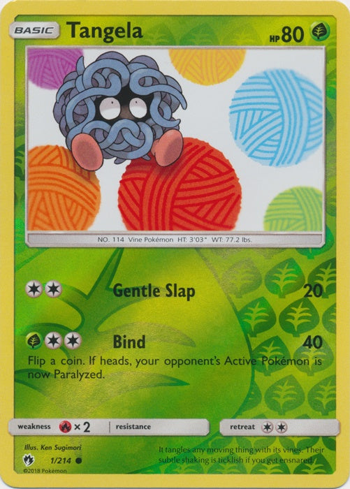 Tangela - 1/214 - Common - Reverse Holo available at 401 Games Canada
