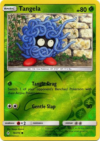 Tangela - 16/214 - Common - Reverse Holo available at 401 Games Canada