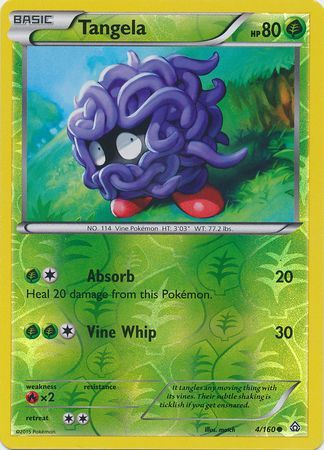 Tangela - 4/160 - Common - Reverse Holo available at 401 Games Canada