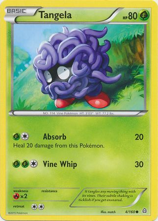 Tangela - 4/160 - Common available at 401 Games Canada