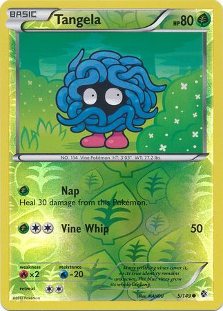 Tangela - 5/149 - Common - Reverse Holo available at 401 Games Canada