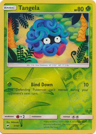 Tangela - 7/147 - Common - Reverse Holo available at 401 Games Canada