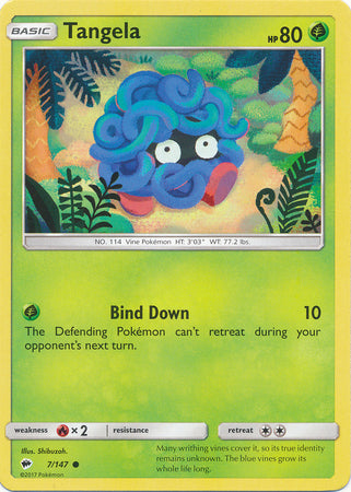 Tangela - 7/147 - Common available at 401 Games Canada