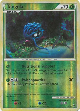 Tangela - 72/95 - Common - Reverse Holo available at 401 Games Canada