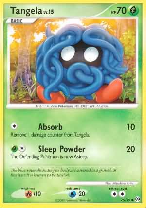 Tangela - 76/99 - Common available at 401 Games Canada